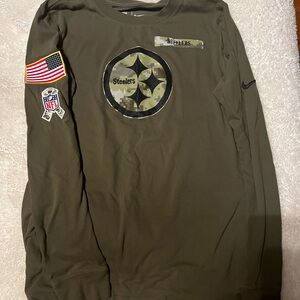Nike Military Steelers Long Sleeve Shirt